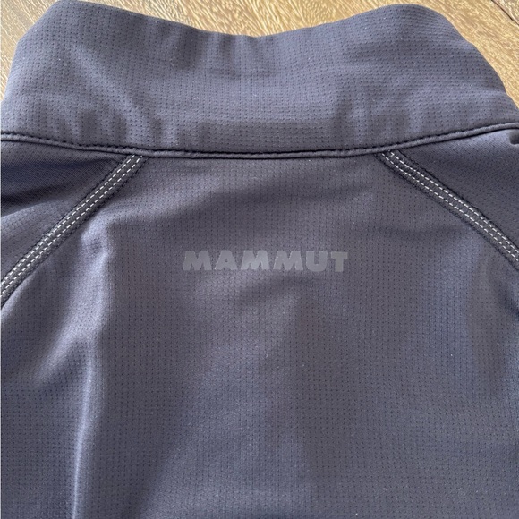 Mammut Snow Mid Layer Half Zip Pullover Long Sleeve Top - Picture 9 of 10